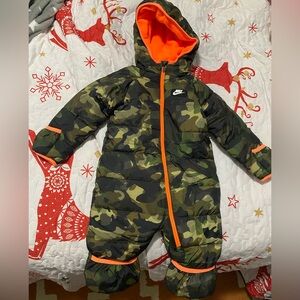 NWOT Nike infant baby overalls winter coat 12M
